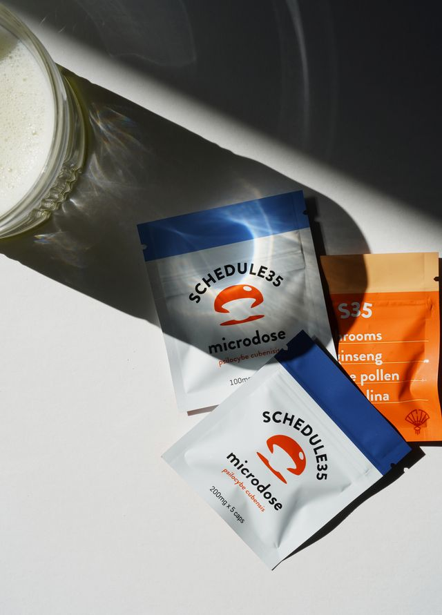 Schedule35 Microdose Shroom Capsules.