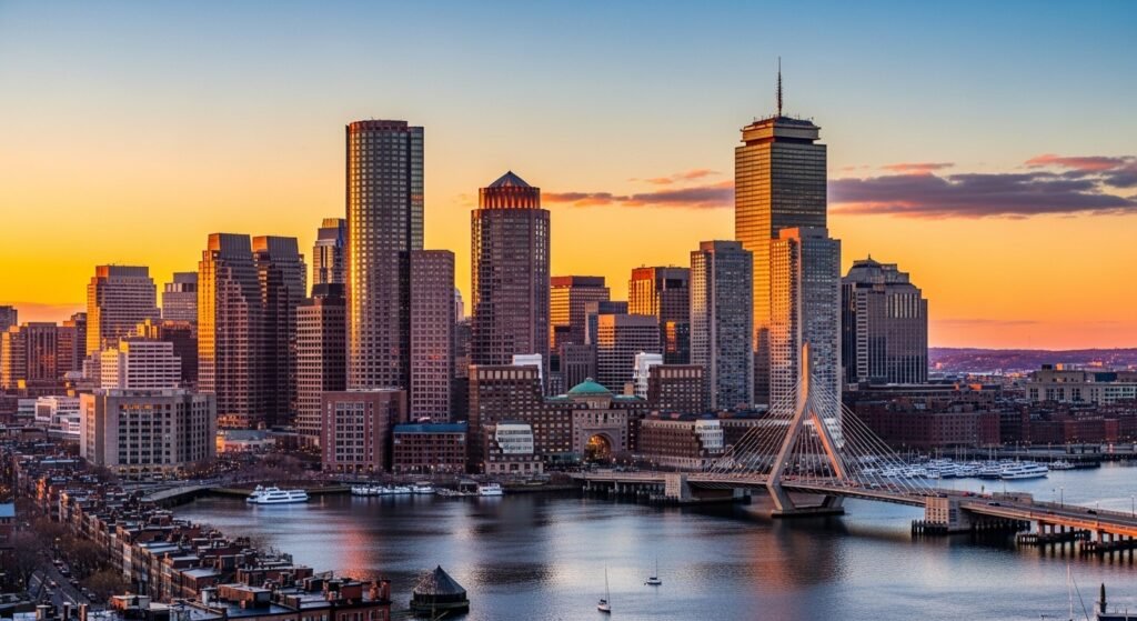 Massachusetts skyline