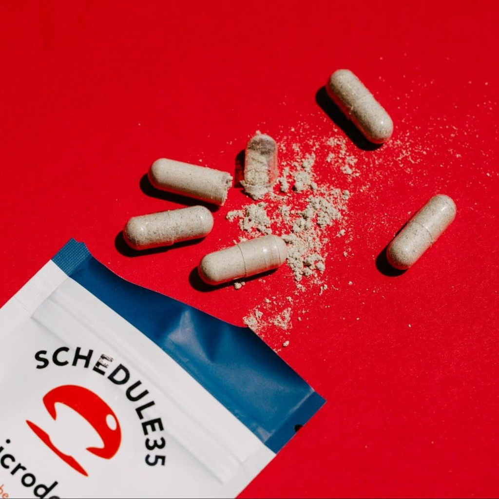 Schedule35 Shrooms capsules for microdosing