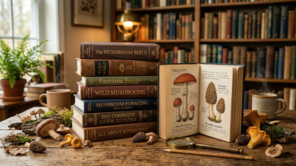 Best Books About Mushrooms: Top 8 Picks for Mushroom Enthusiasts